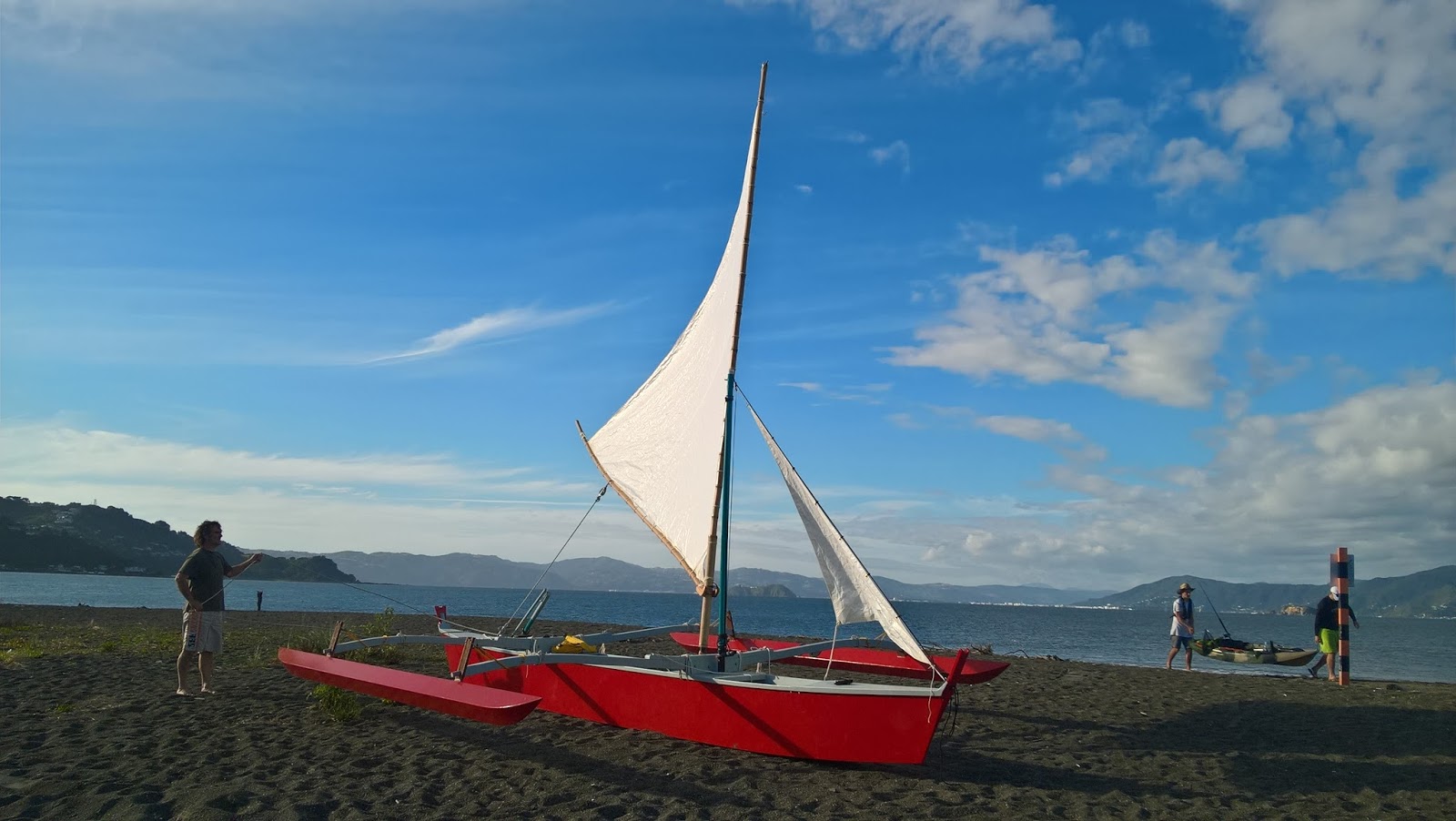 Outrigger Sailing Canoes