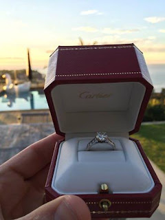 4 Former fiance of model Megan Irwin takes to Facebook to sell Cartier engagement ring he gave her