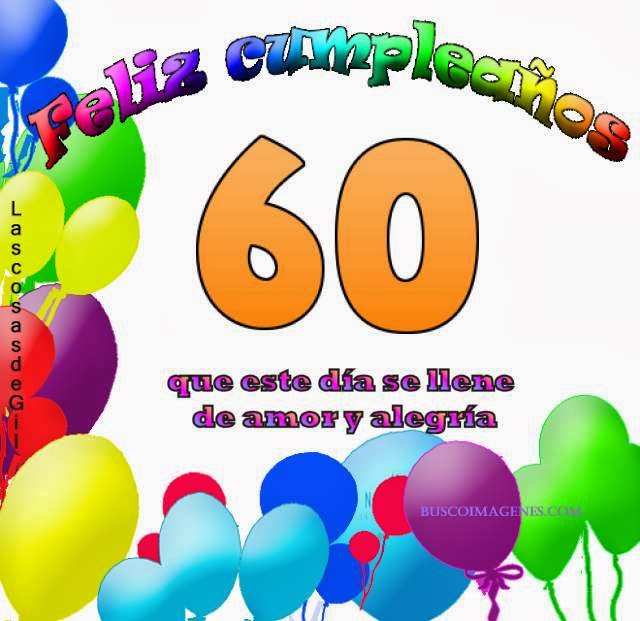  60 cumpleaños