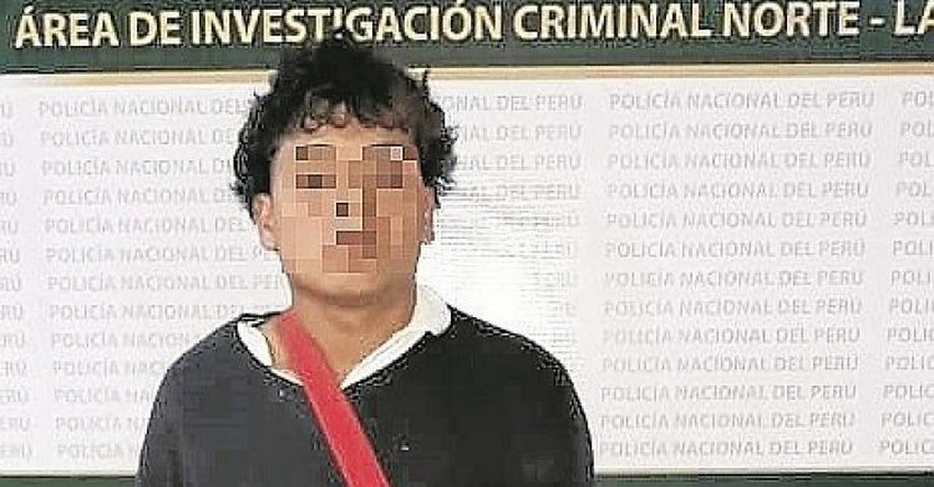 Capturan a escolar que conformaba banda de extorsionadores en Trujillo Capturan a escolar que conformaba banda de extorsionadores en Trujillo