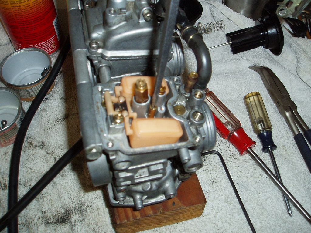 Bandit Files Bandit 1200 Carburetor Cleaning Part 2 disassembly and