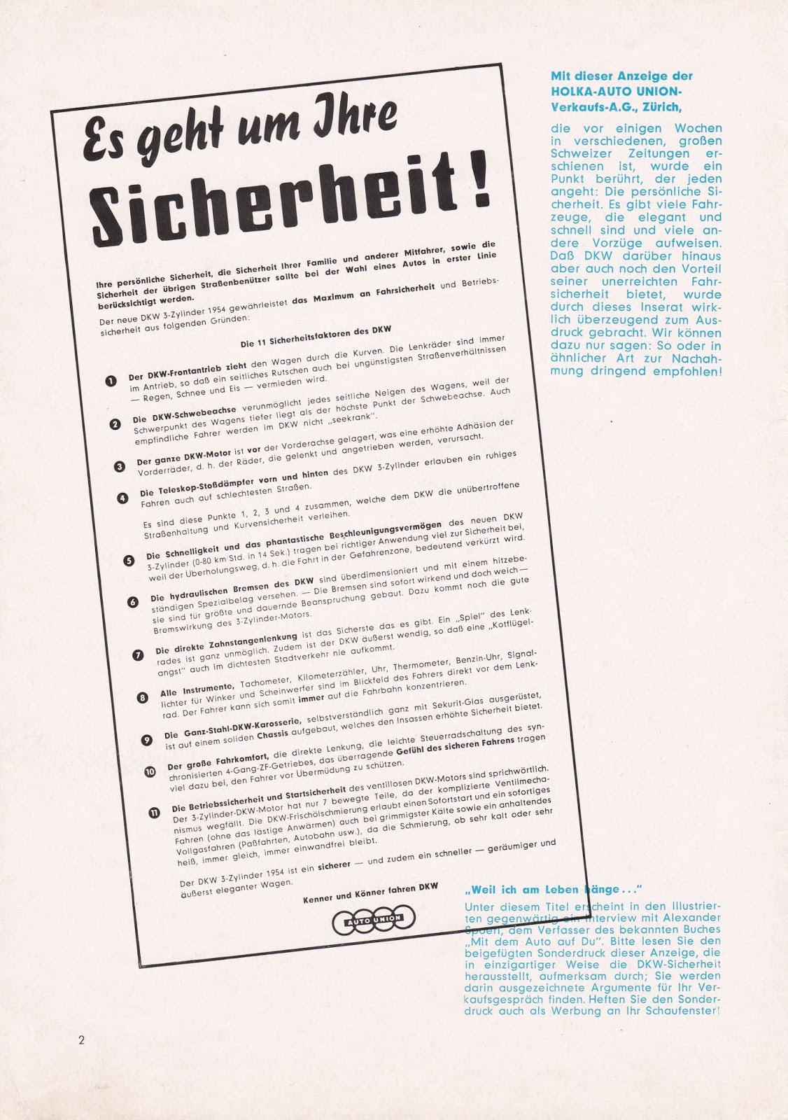 Dkw Auto Union Project 1954 Dkw Nachrichten Vol 28