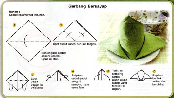 Training Restoran Napkin Folding 1