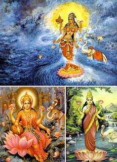 Лакшми — богиня изобилия, процветания, богатства, удачи и счастья.