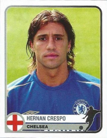 Panini 130 Asier del Horno Chelsea FC Champions of Europe 1955-2005