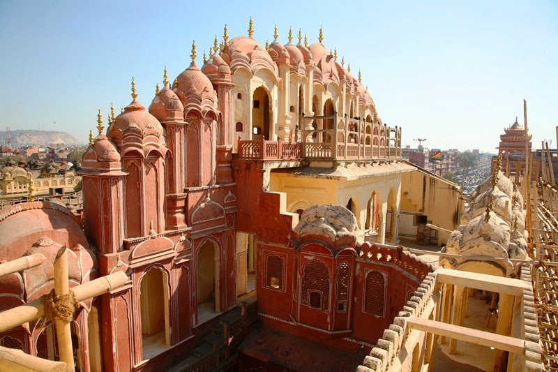 Palace of Winds  - Hawa Mahal - Jaipur Pink City - Rajasthan