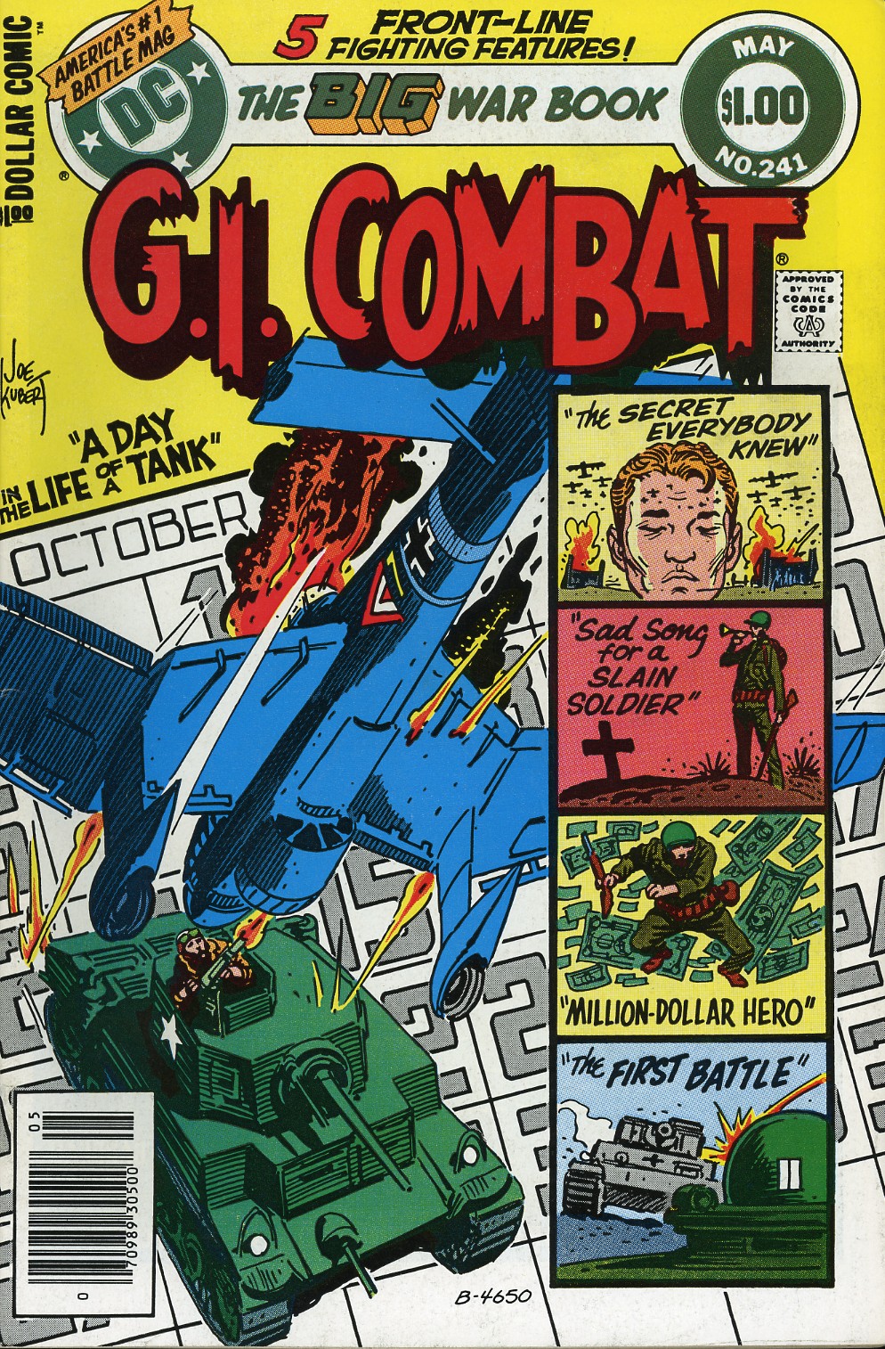 Read online G.I. Combat (1952) comic -  Issue #241 - 1