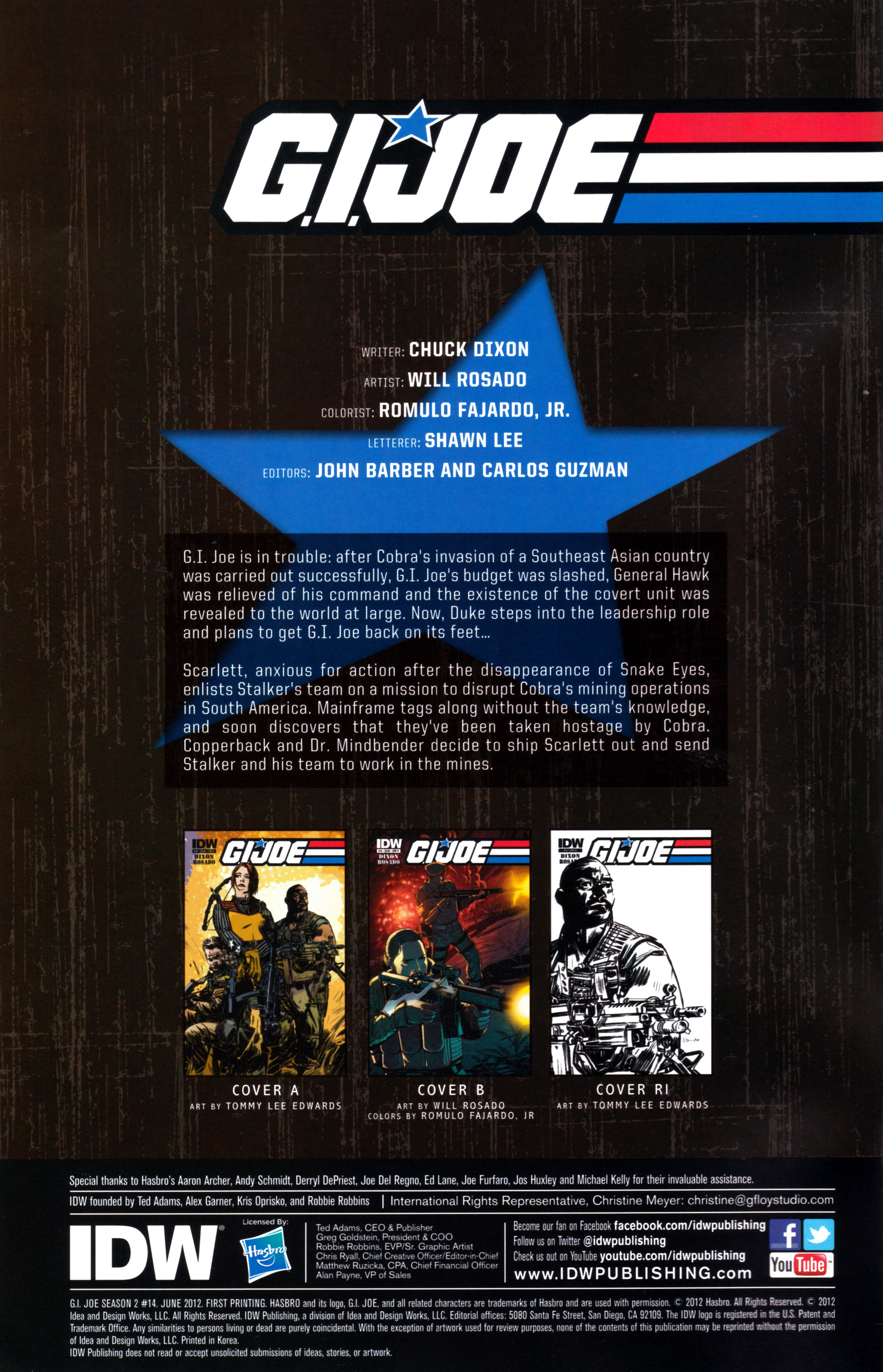 G.I. Joe (2011) Issue #14 #14 - English 3