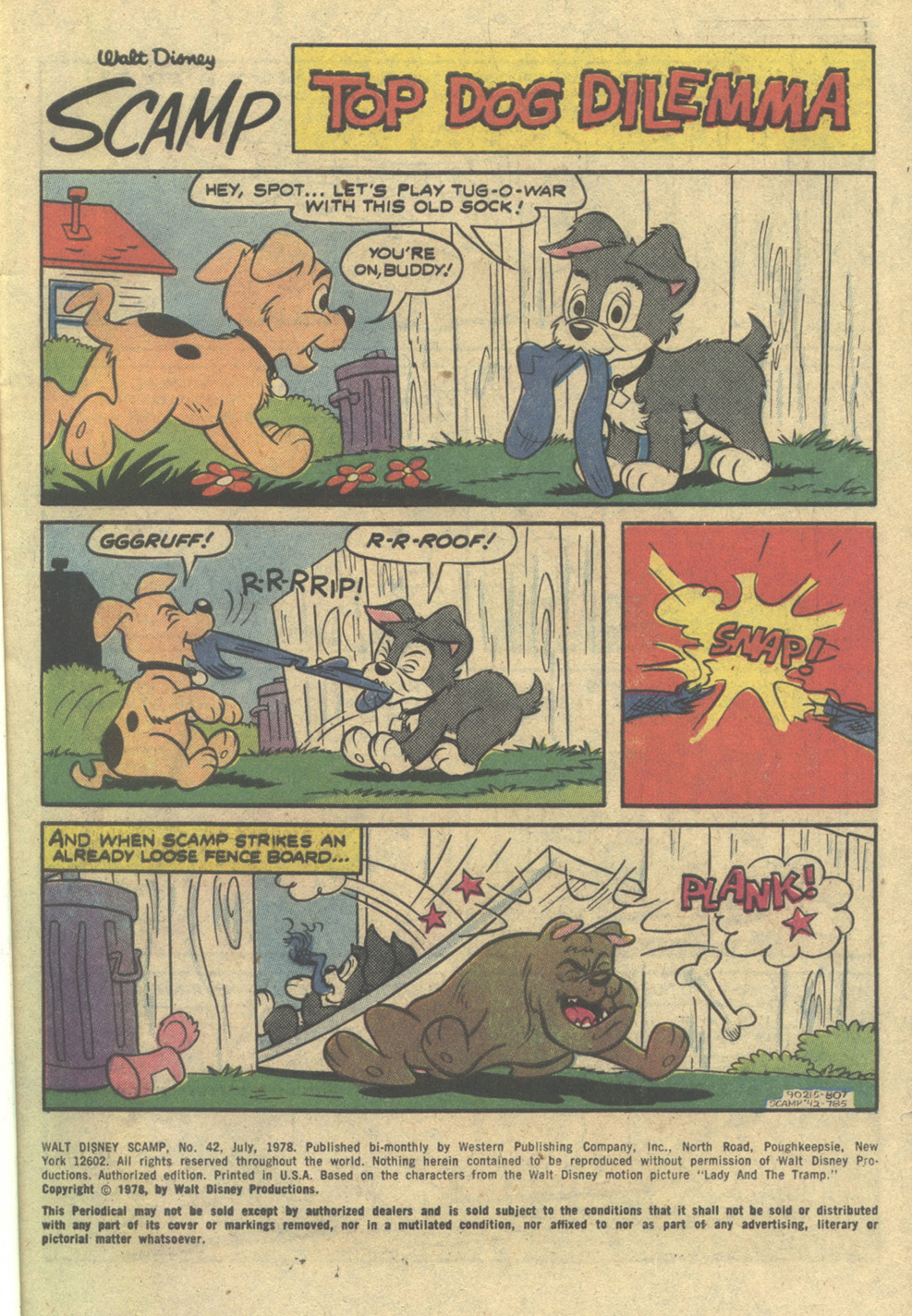 Read online Scamp (1967) comic -  Issue #42 - 3
