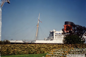 navio Queen Mary em Los Angeles