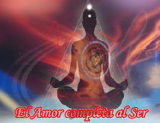 La única forma de completar su Ser es a través del Amor Incondicional, primero deben hacerlo consigo mismos, para luego, de forma natural, expandirlo a toda la vida.