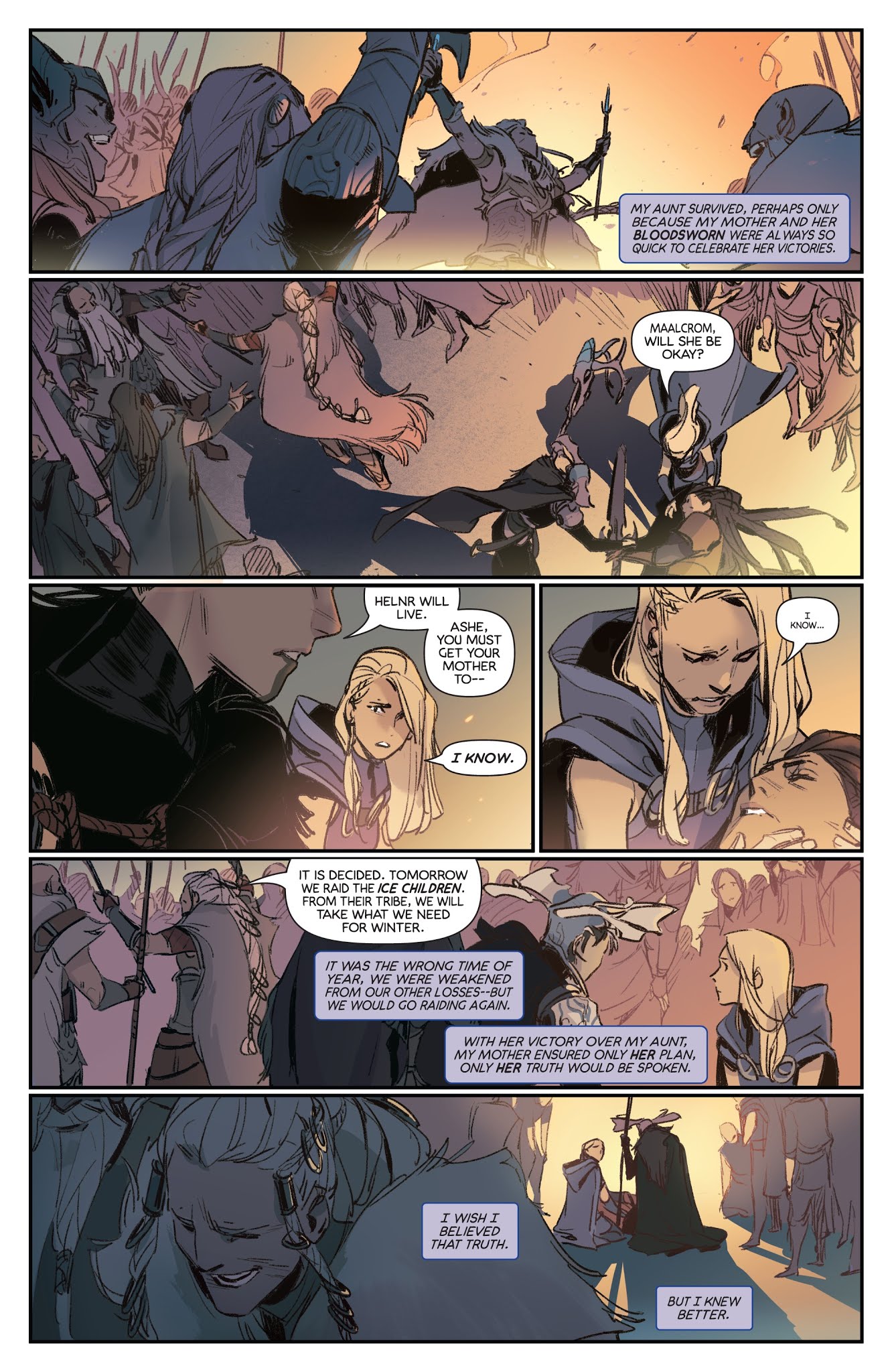Read online League of Legends: Ashe: Warmother Special Edition comic -  Issue #1 - 6
