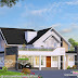 Single storied mixed roof style home 2450 sq-ft