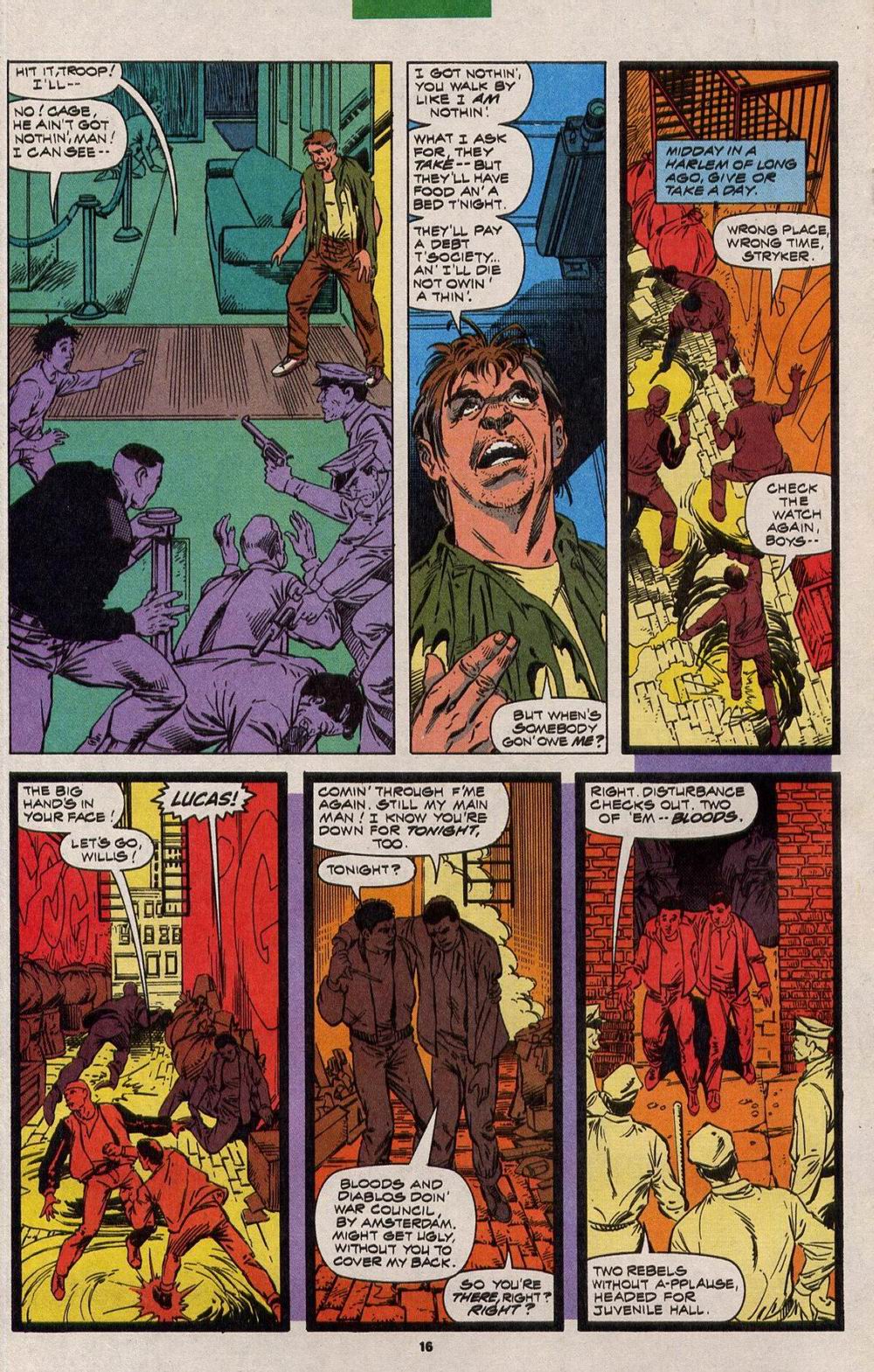Read online Cage (1992) comic -  Issue #3 - 12