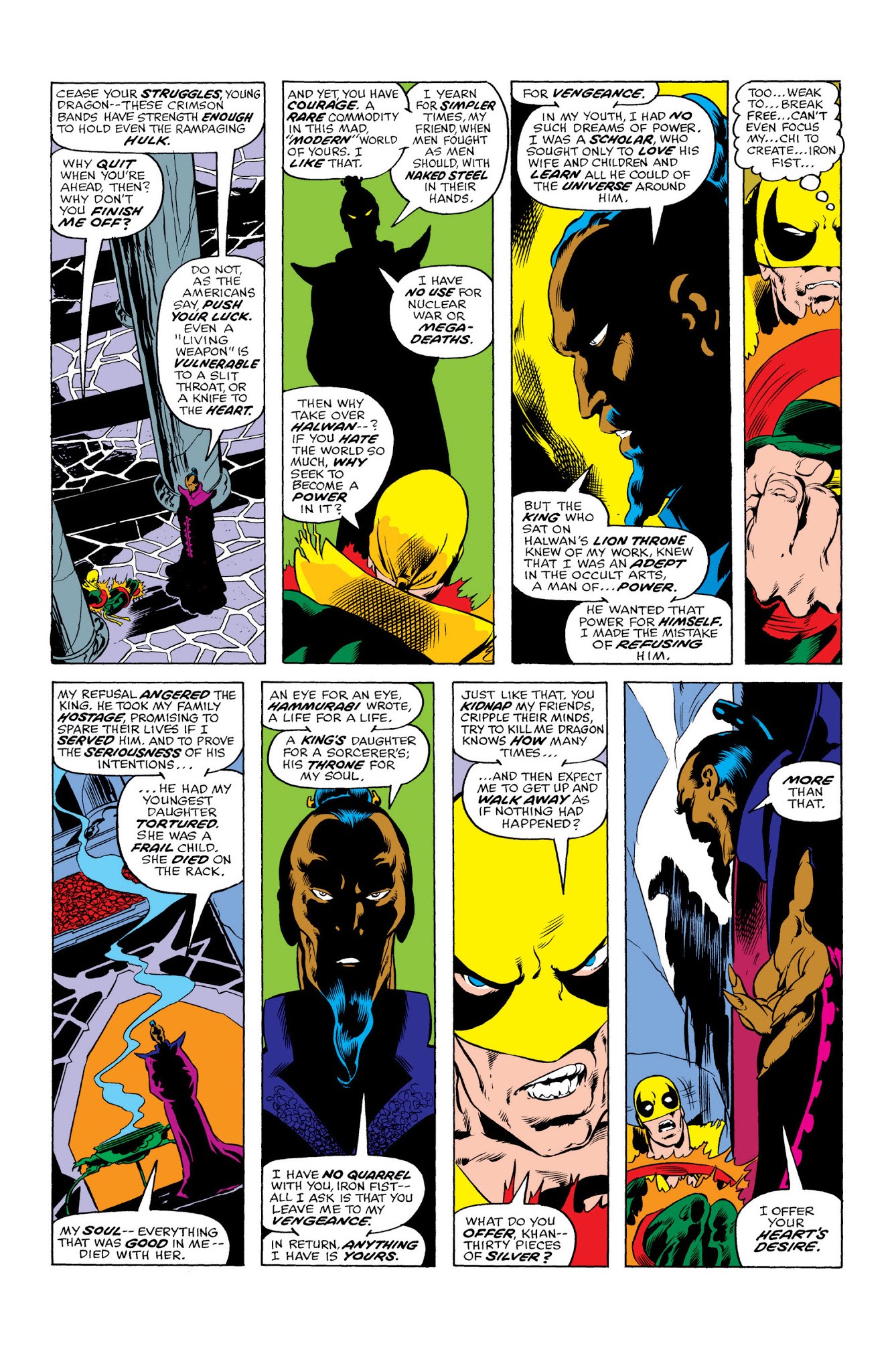 Read online Marvel Masterworks: Iron Fist comic -  Issue # TPB 2 (Part 1) - 91