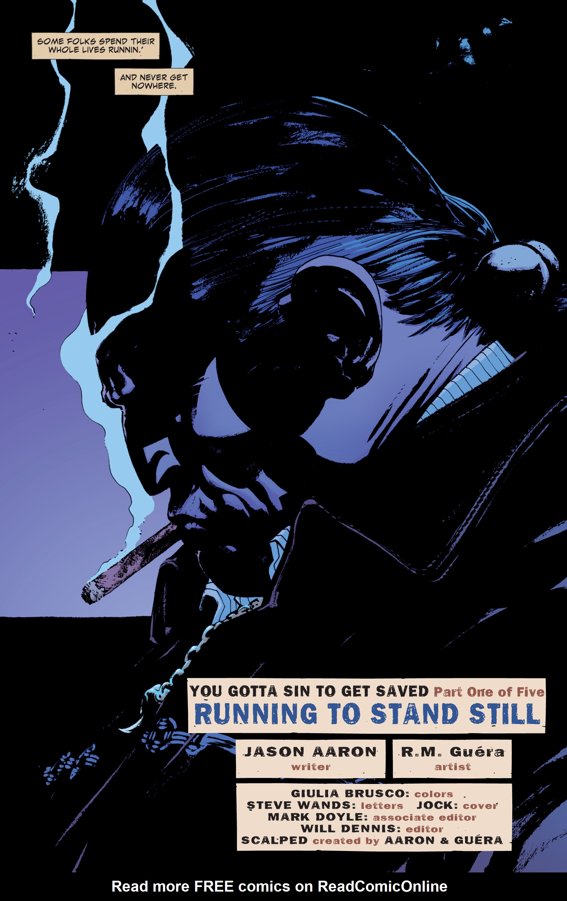 Read online Scalped comic -  Issue #45 - 2