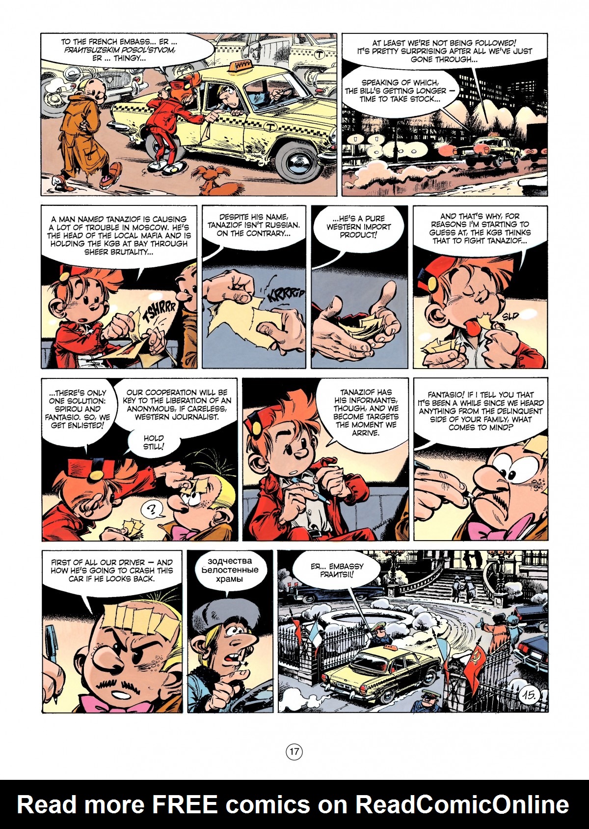 Read online Spirou & Fantasio (2009) comic -  Issue #6 - 17