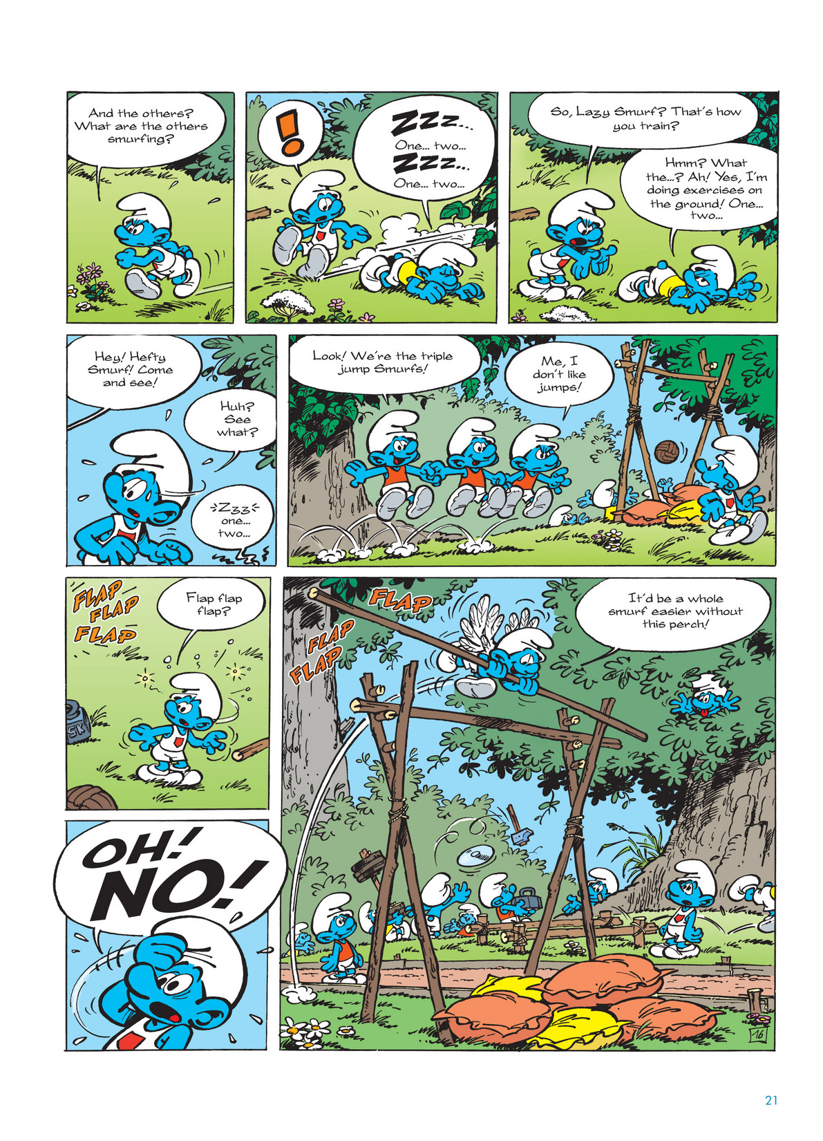 Read online The Smurfs comic -  Issue #11 - 21