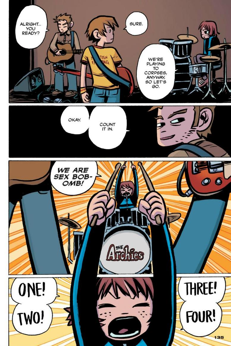 Read online Scott Pilgrim comic -  Issue #1 - 123