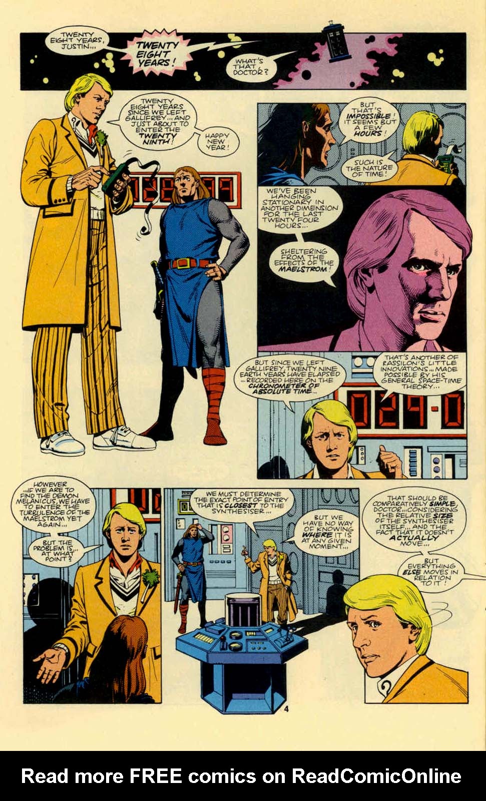 Read online Doctor Who (1984) comic -  Issue #17 - 6