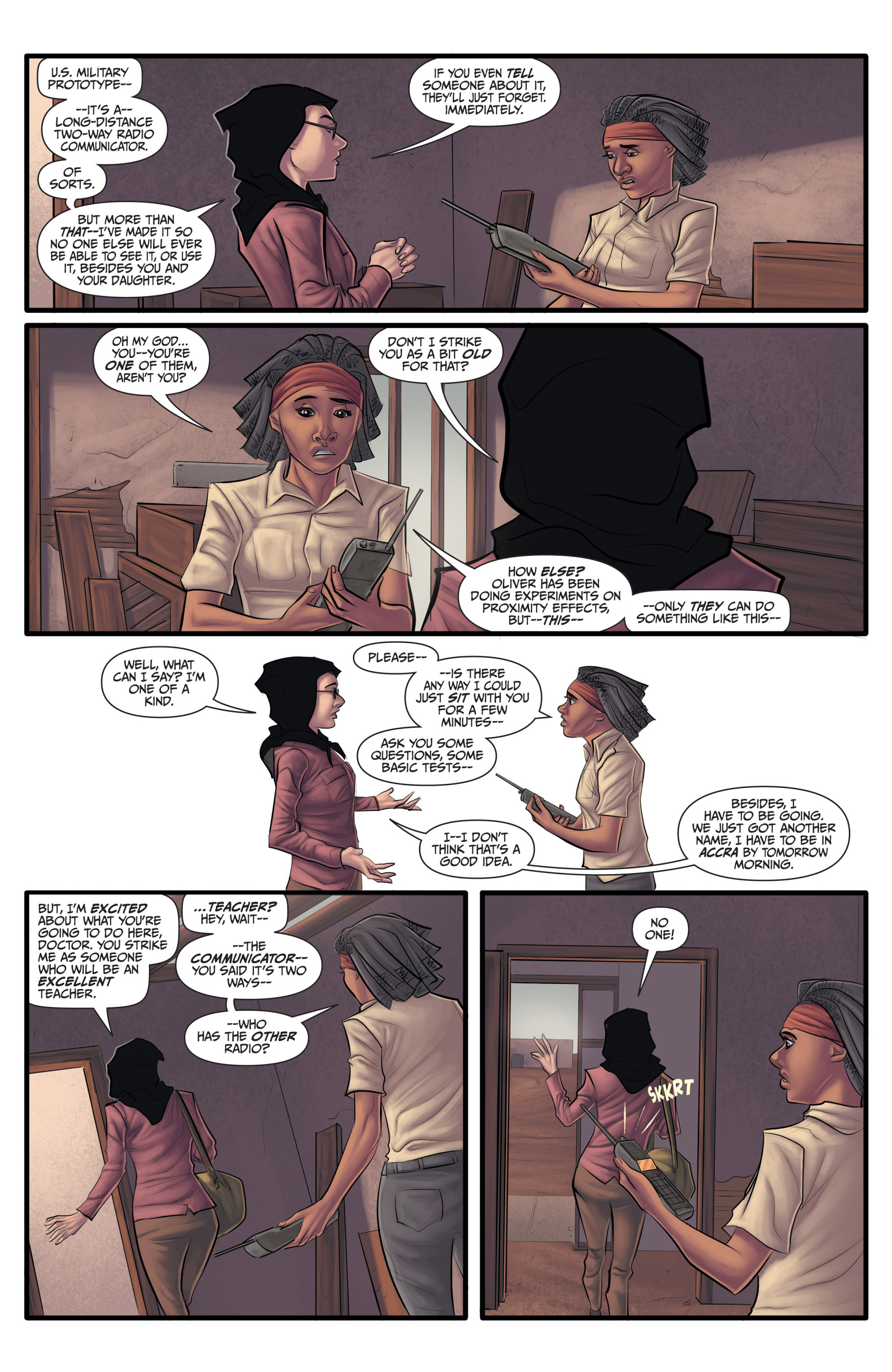 Read online Morning Glories comic -  Issue #44 - 15