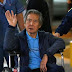 Hospitalizan a Fujimori por deshidratación y taquicardia