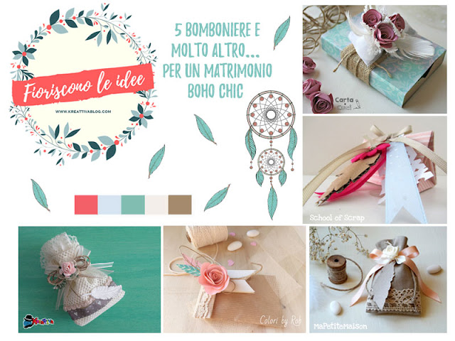 5 Bomboniere Per Un Matrimonio Boho Chic Kreattivablog