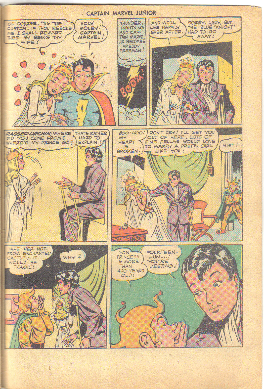 Read online Captain Marvel, Jr. comic -  Issue #64 - 47