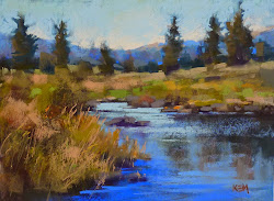 pastel underpainting landscape painting karen margulis wet why pastels bother soft chalk artist paintings drawing eternal 9x12 springs hope dailypainters
