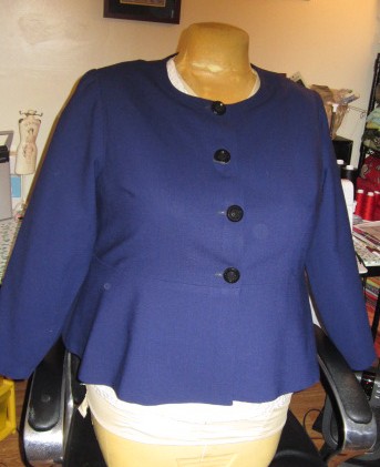 Diary of a Sewing Fanatic: Purple Pleasant Jacket & Dress ~ Part 3