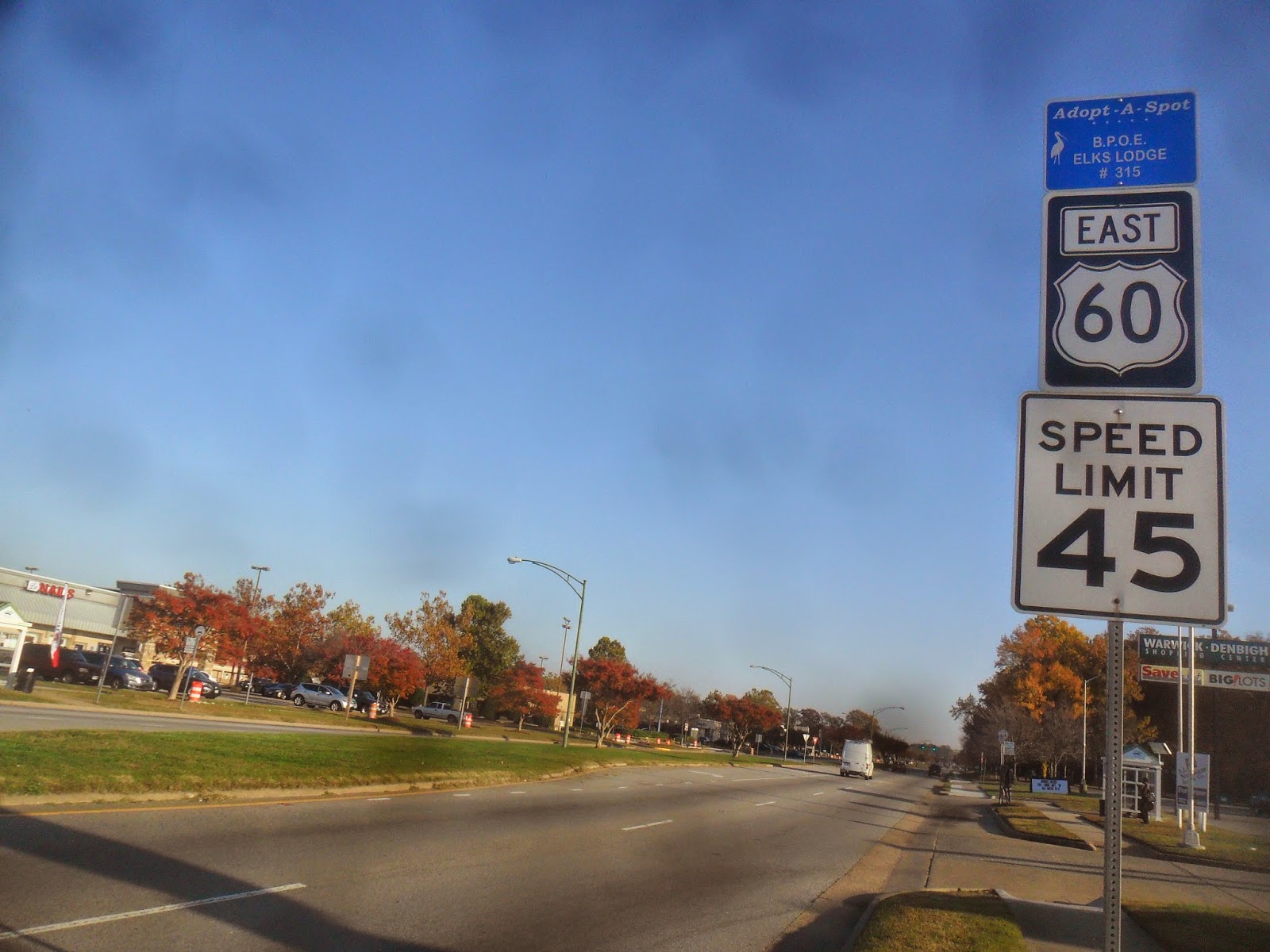 Luke's Signs Warwick Blvd. Newport News, VA (between Bland Blvd