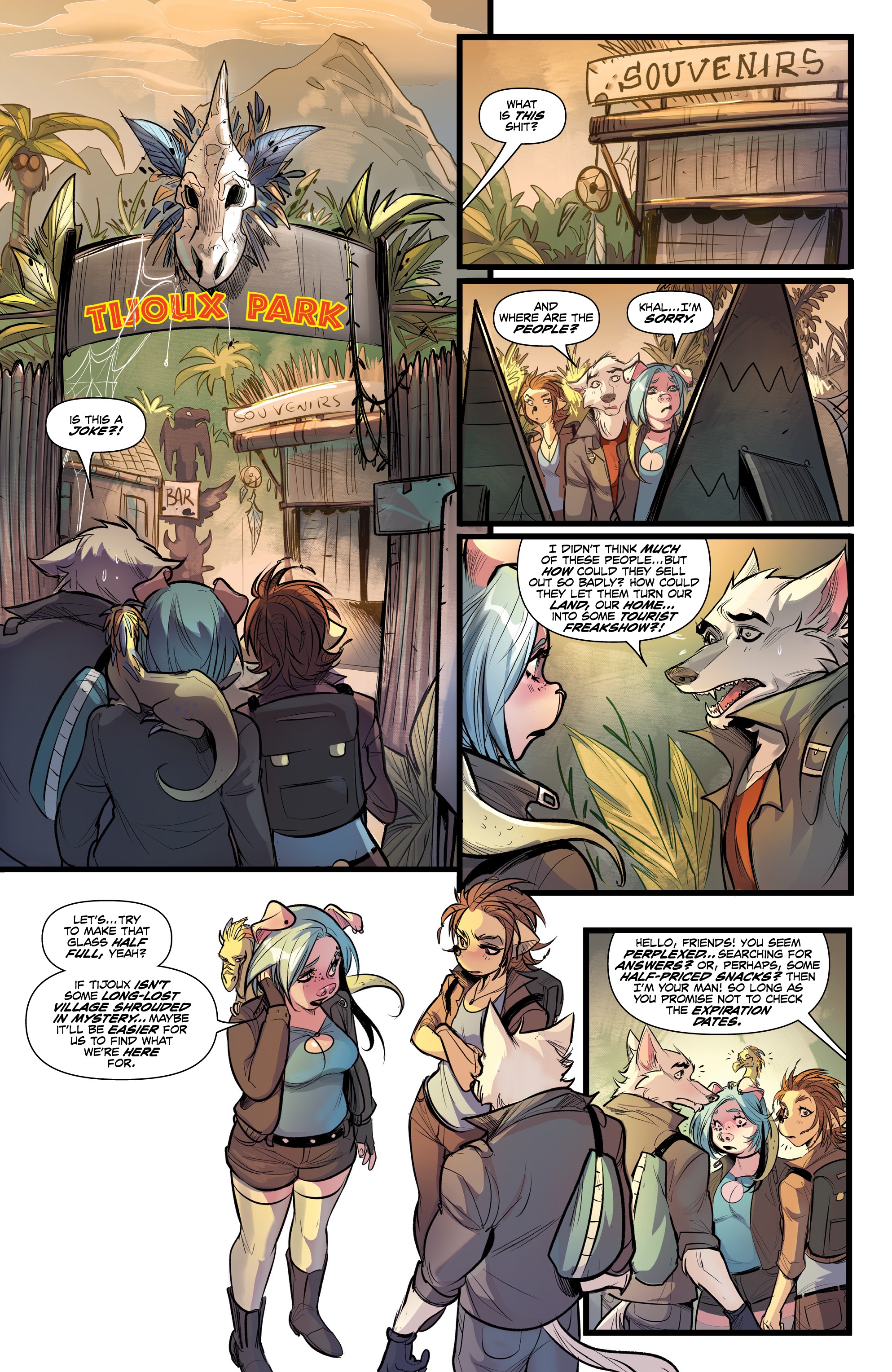 Read online Unnatural comic -  Issue #8 - 9