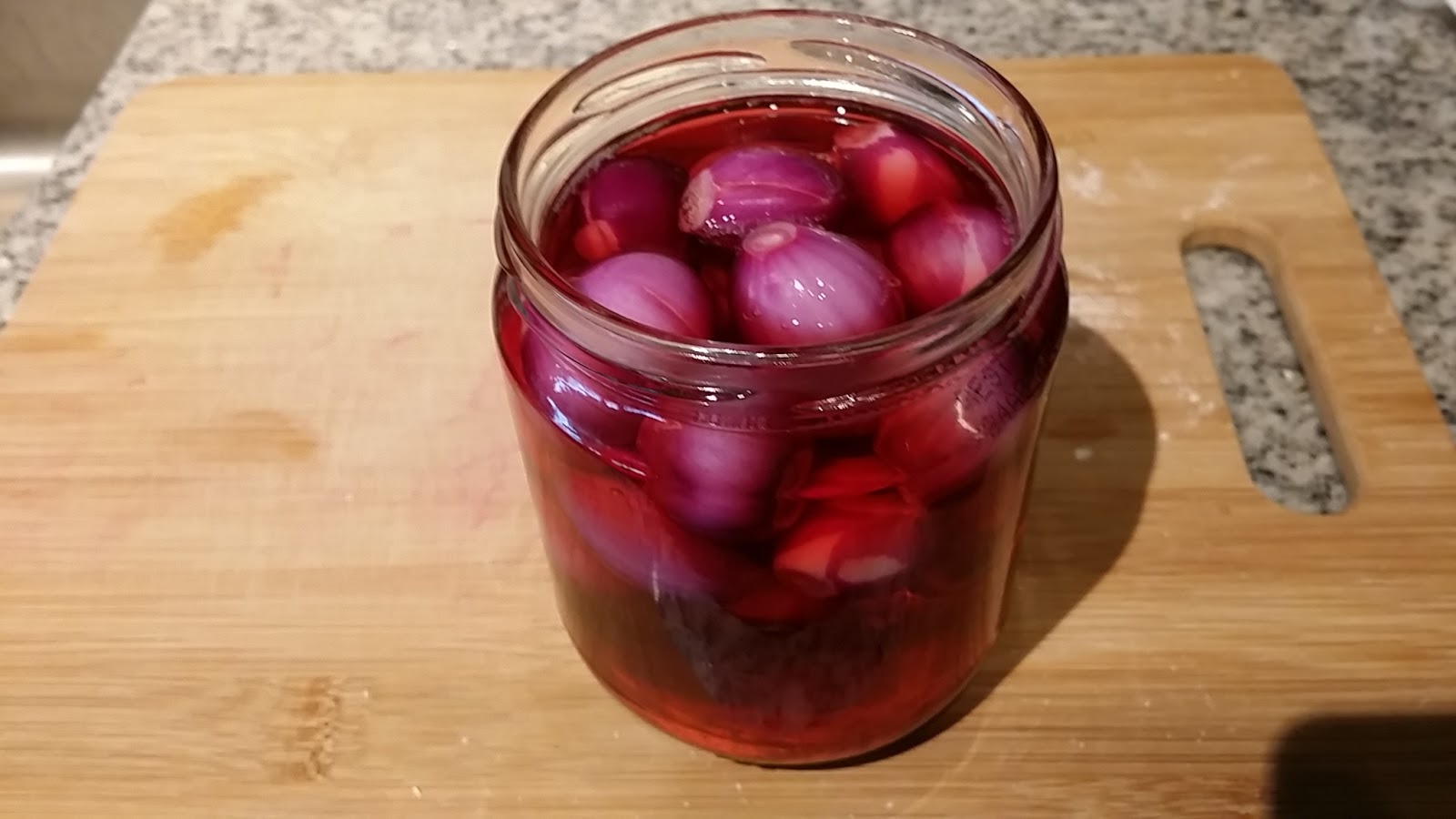A Gourmet Meal Pickled/ Vinegar Onions