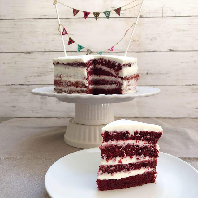 Green Banana レッドベルベットケーキ