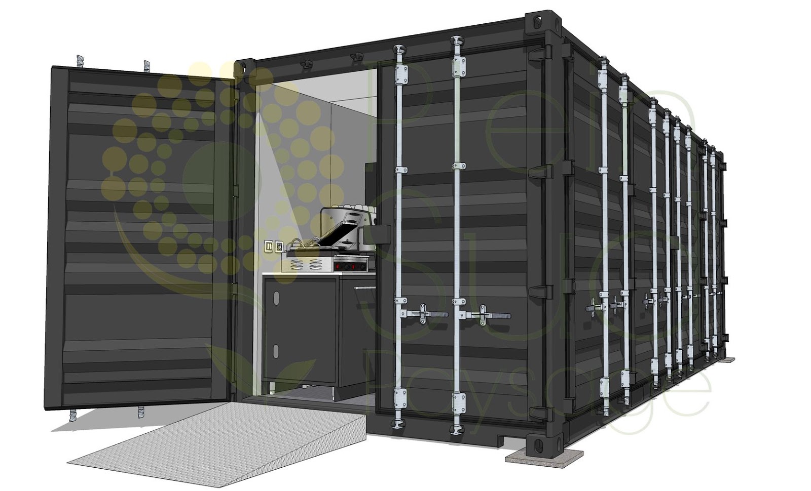 Aménagements extérieurs / Carports / Containers maritimes transformés ...