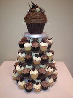 Vanilla Pod Bakery - Chocolate Cupcake Tower
