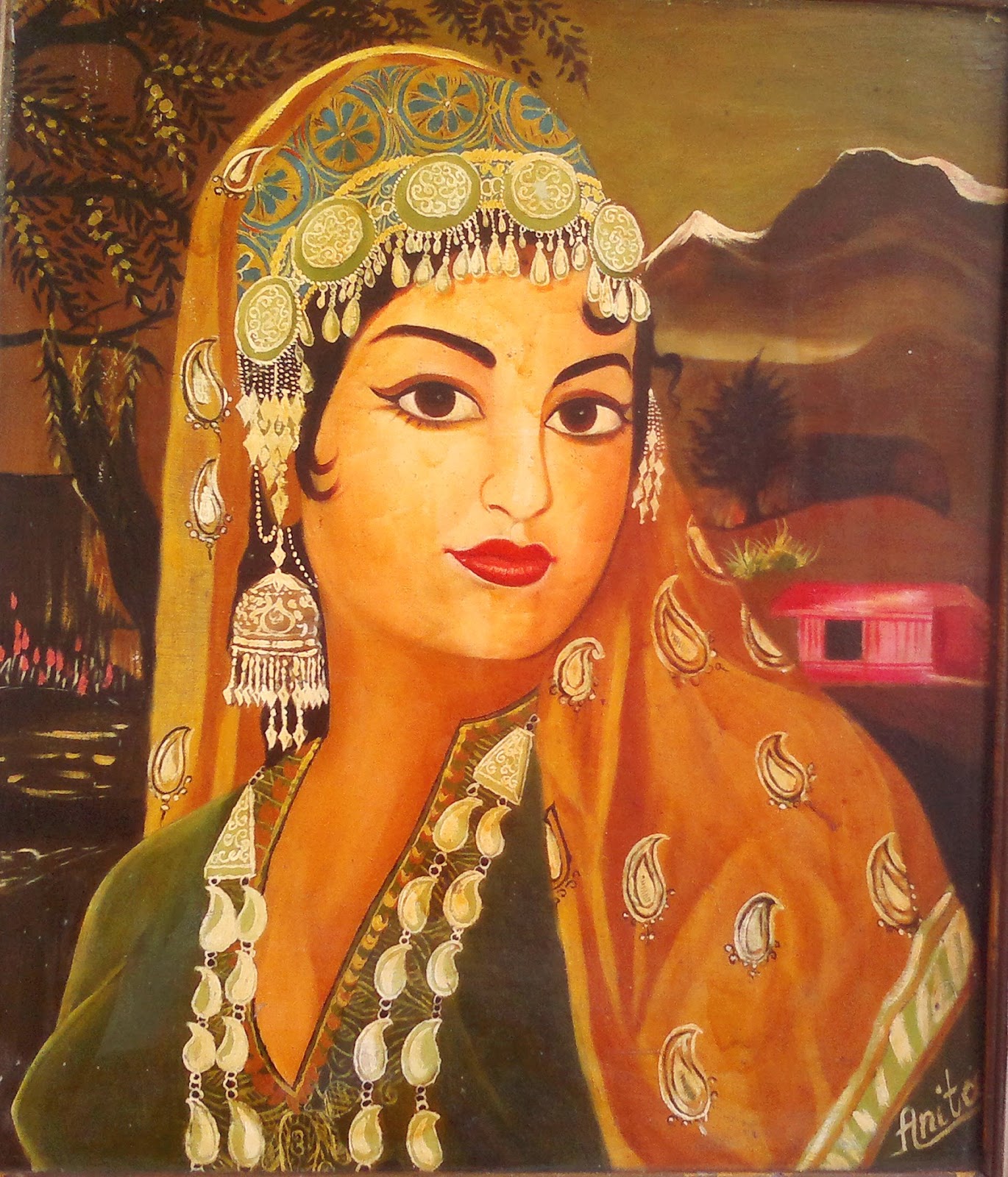 Art,designs and creativity BEAUTY OF KASHMIR "BY OIL PAINT"