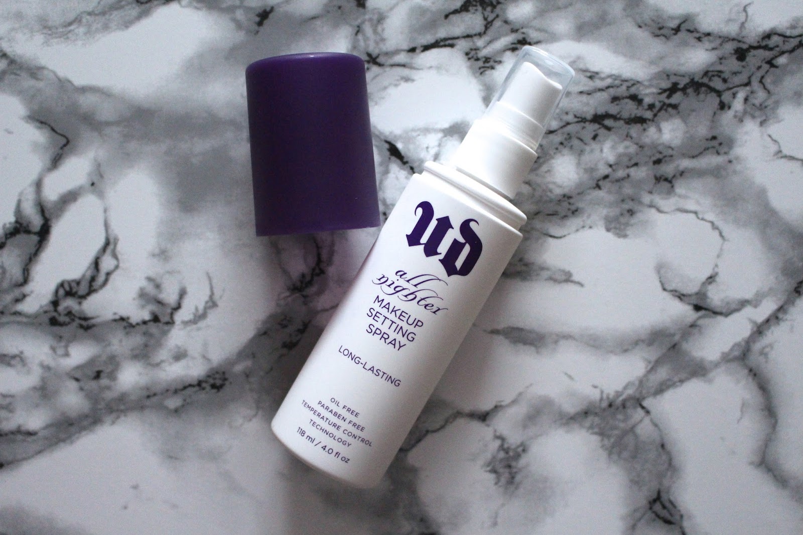 Bamblings of Naffy Review Urban Decay Setting Spray
