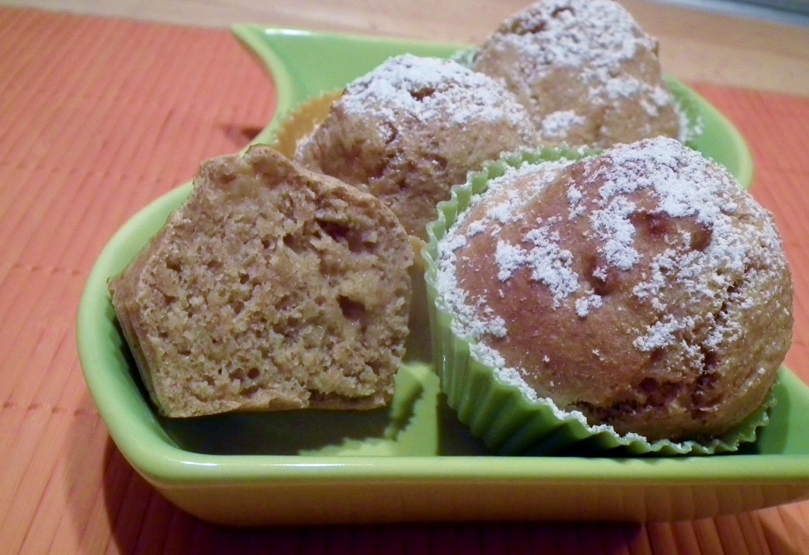 muffin veg al melone ( senza uova e senza grassi)