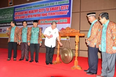 Dipercaya Tuan Rumah IHCC 2016, Padang Sudah Menuju Kota Sehat dan Pintar
