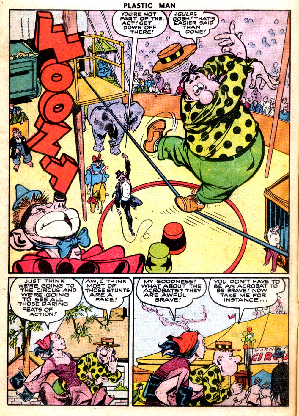 Read online Plastic Man (1943) comic -  Issue #54 - 14