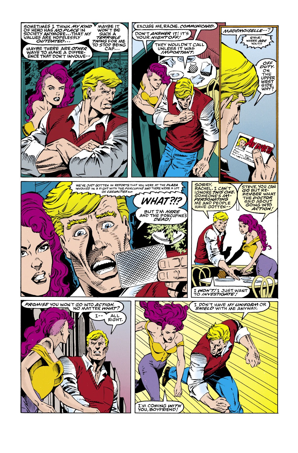 Read online Captain America (1968) comic -  Issue #425 - 20