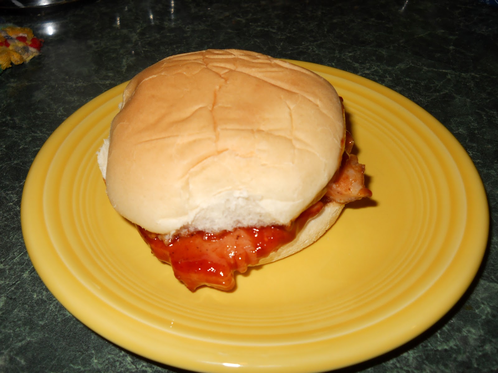Spice Up your Life Food Blog Easy Leftover Ham Barbecue Sandwich
