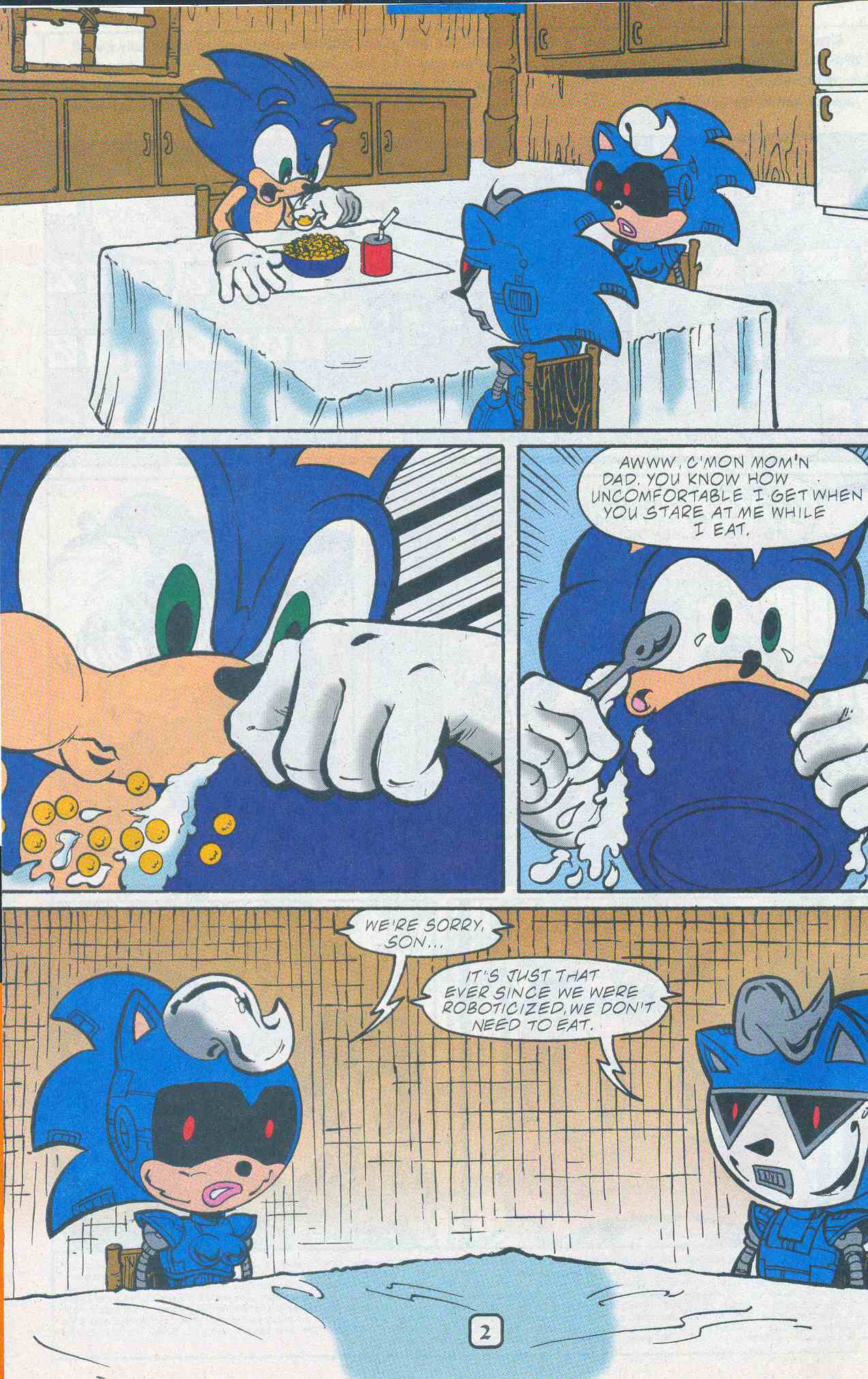 Read online Sonic The Hedgehog comic -  Issue #96 - 3
