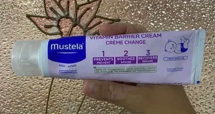 A tube of Mustela diaper cream as quick relief for rashes