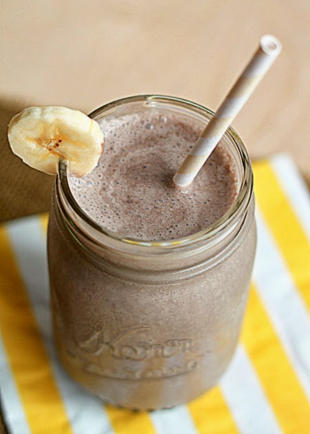 Vegan Banana Chocolate Smoothie image