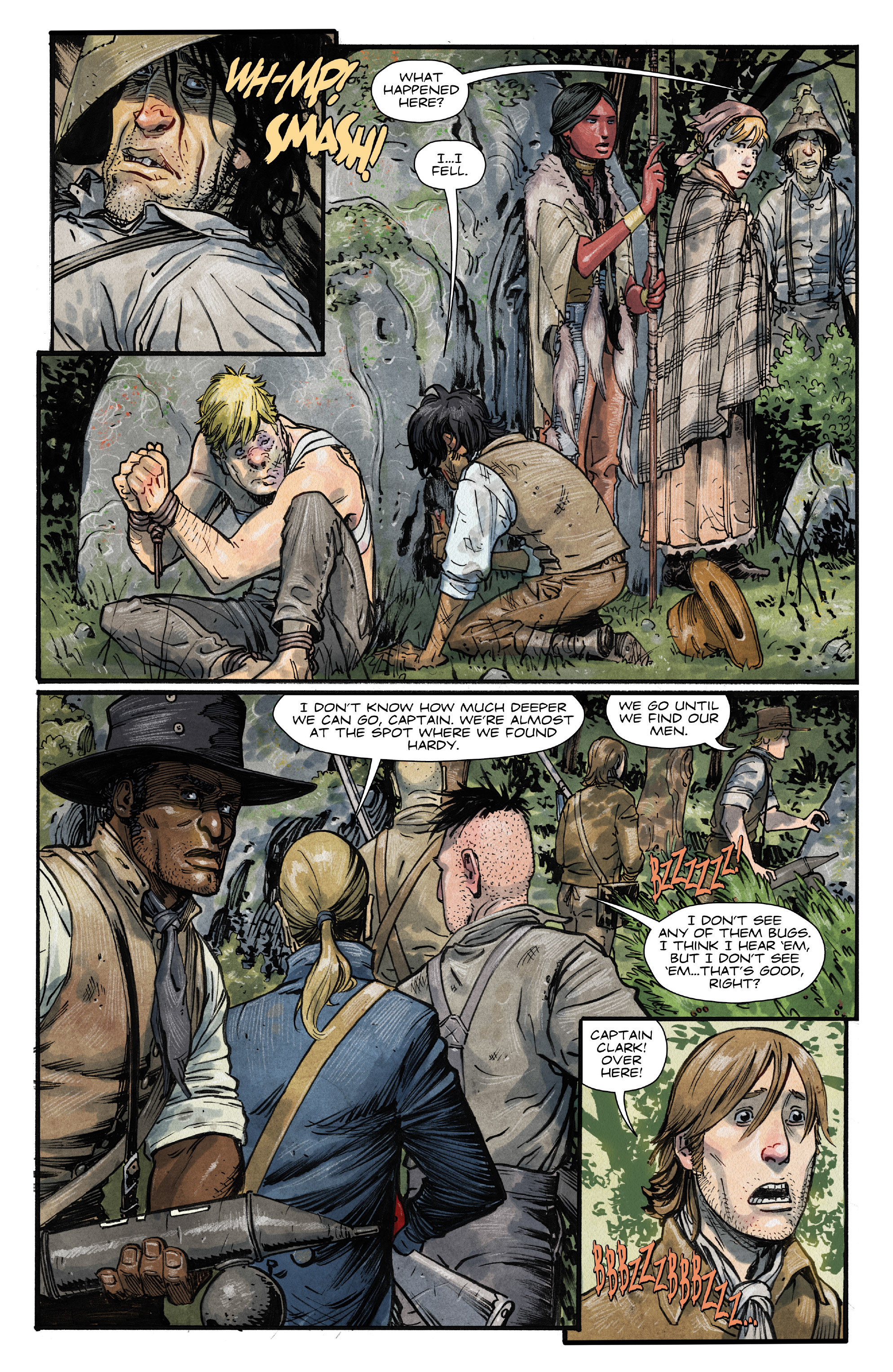 Read online Manifest Destiny comic -  Issue #10 - 19