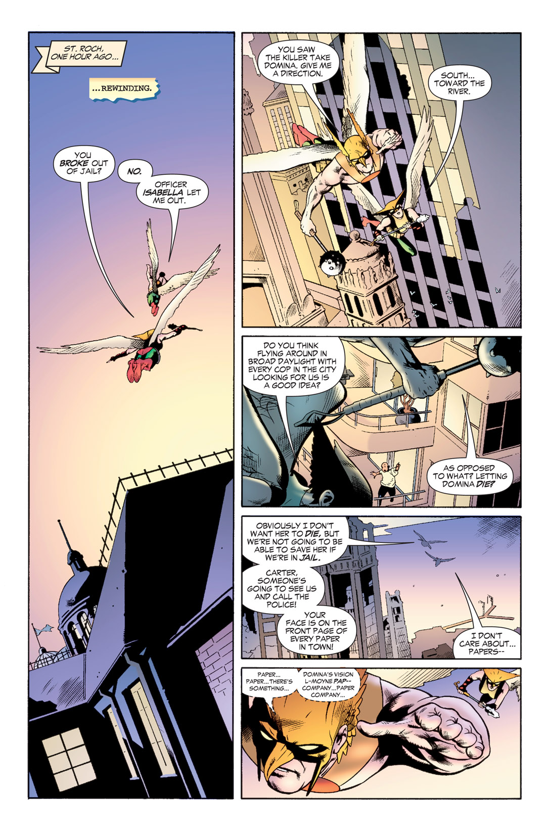 Hawkman (2002) Issue #31 #31 - English 6