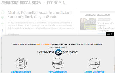 aggirare paywall come superare ogni paywall