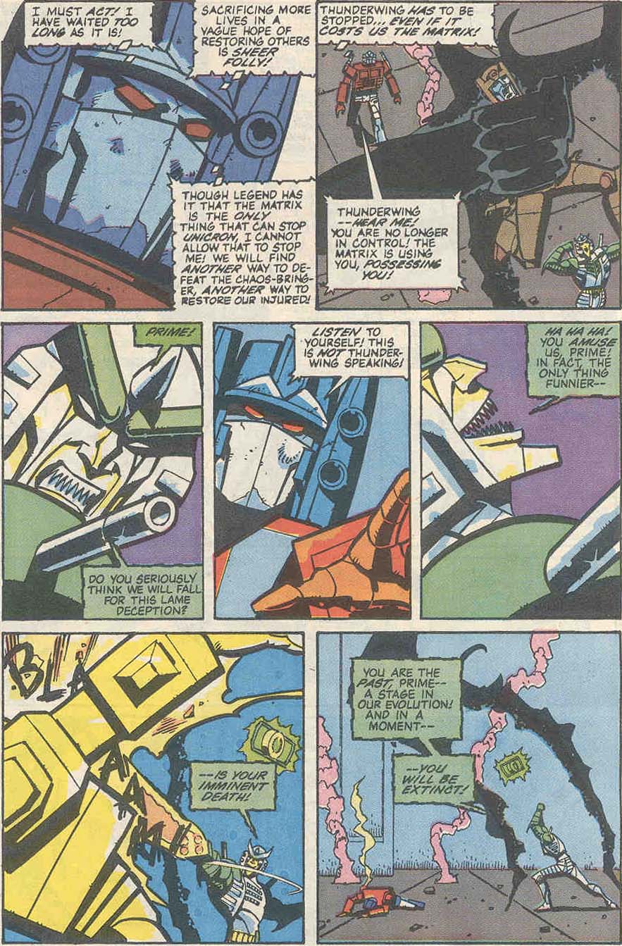 Read online The Transformers (1984) comic -  Issue #66 - 16
